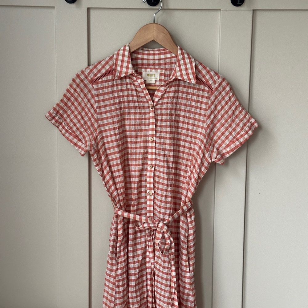 Size xs Maeve by Anthropologie checkered dress